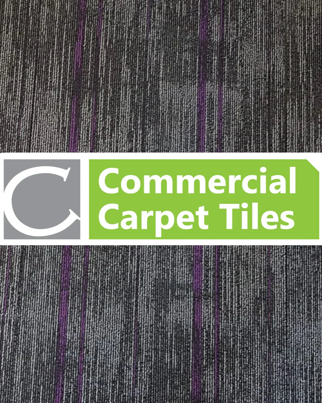 Commercial carpet tiles